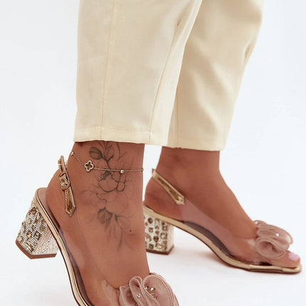 Step in Style Professional Heel Sandals with Comfortable Cushioning