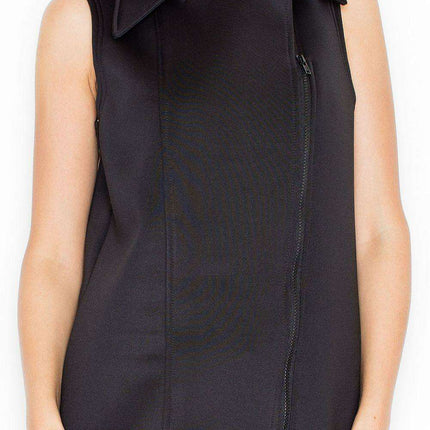 Sporty Zipped Gilet by Katrus - Combine Style with Practicality