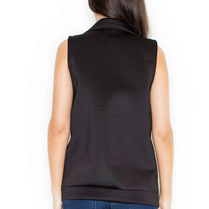 Sporty Zipped Gilet by Katrus - Combine Style with Practicality
