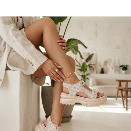 Solea Professional Platform Sandals with Cushioned Footbed & Arch Supp