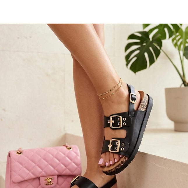 Solea Professional Platform Sandals with Cushioned Footbed & Adjustabl