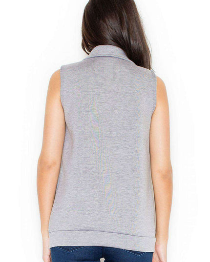 Katrus Elegant Zip-Up Vest: A Timeless Addition to Your Fashion Collection