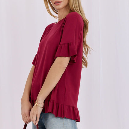 Relevance Women's Professional Blouse - Elegant Design, Breathable Fab