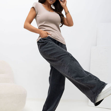 Rue Paris Classic Fit Professional T-Shirt - Soft Cotton, Breathable