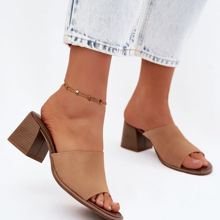 Step in Style Women's Heeled Sandals - Comfortable Fit & Elegant Desig