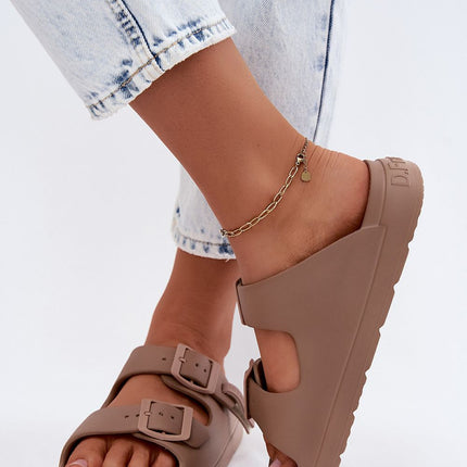 Step in Style Women's Platform Sandals with Cushioned Footbed & Adjust