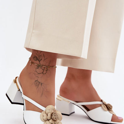 Step in Style Women's Heeled Sandals with Cushioned Footbed & Adjustab