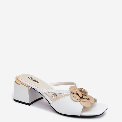 Step in Style Women's Heeled Sandals with Cushioned Footbed & Adjustab