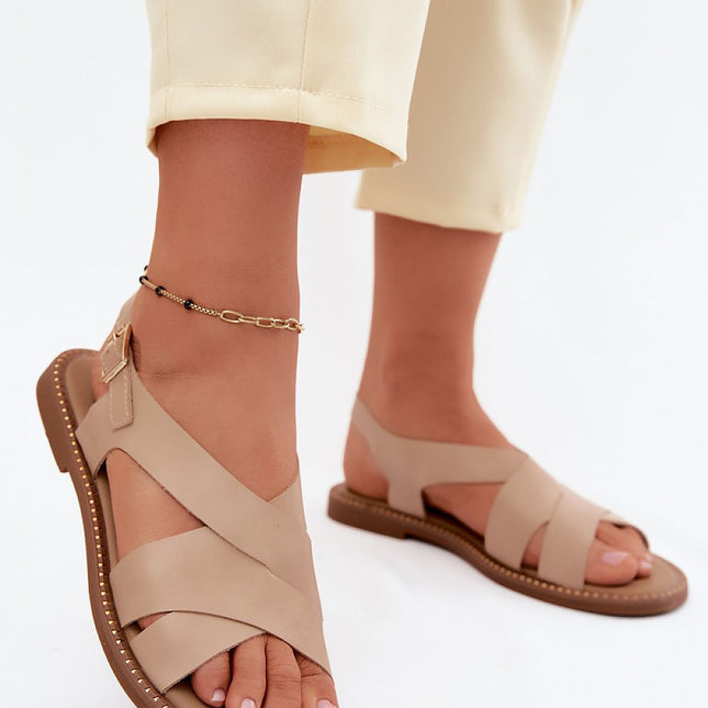 Step in Style Comfortable Leather Sandals with Arch Support and Durabi