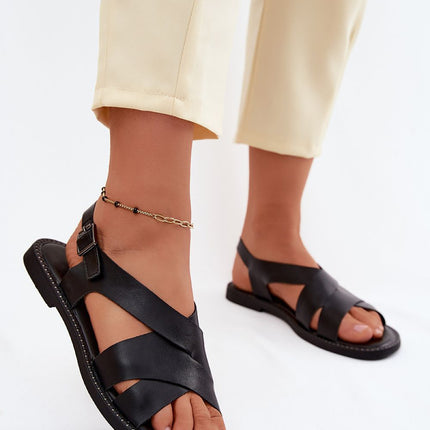Step in Style Comfortable Leather Sandals with Arch Support and Durabi