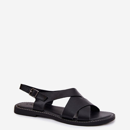 Step in Style Comfortable Leather Sandals with Arch Support and Durabi
