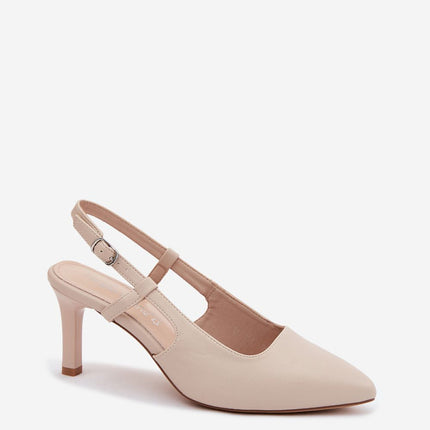 Step in Style Women's Heel Sandals - Comfortable & Elegant Design