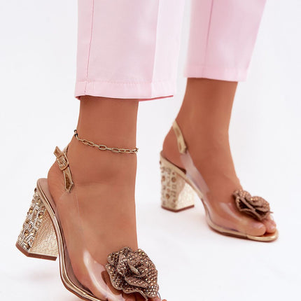 Step in Style Women's Heel Sandals - Comfortable, Adjustable Straps