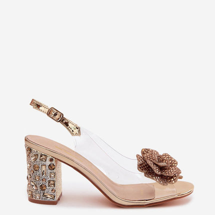 Step in Style Women's Heel Sandals - Comfortable, Adjustable Straps