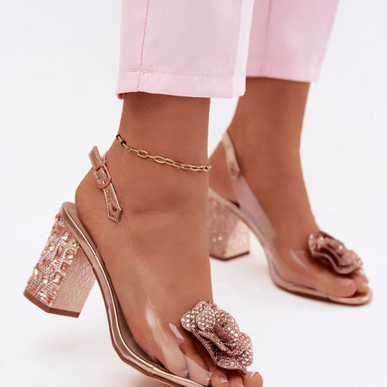 Step in Style Women's Heel Sandals - Comfortable, Adjustable Straps