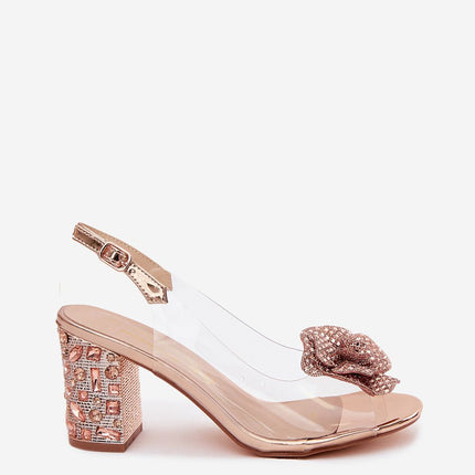 Step in Style Women's Heel Sandals - Comfortable, Adjustable Straps