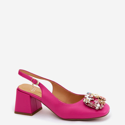 Step in Style Women's Block Heel Pumps - Comfortable & Chic Design
