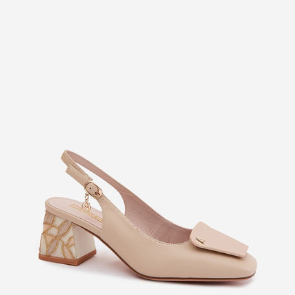 Step in Style Women's Block Heel Pumps - Comfortable & Versatile Desig