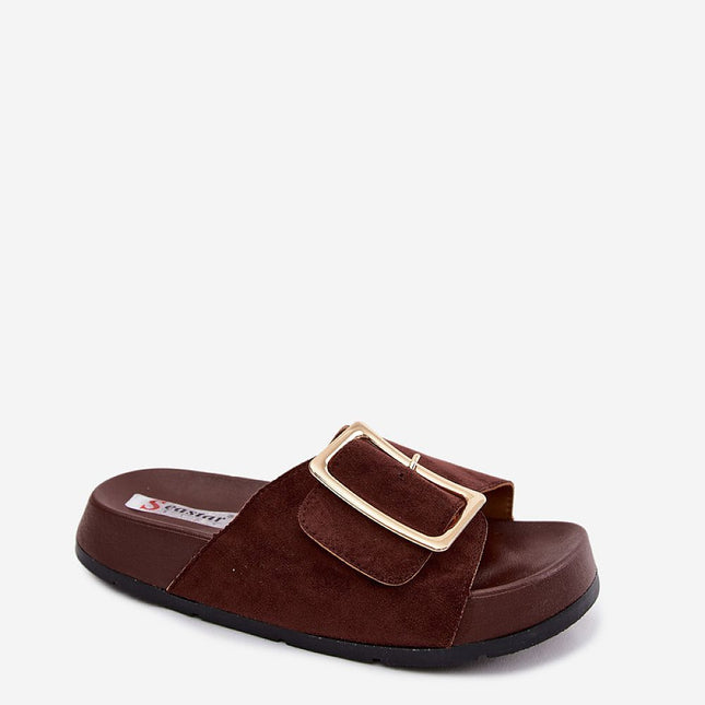 Step in Style Women's Platform Sandals with Cushioned Footbed & Adjust