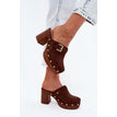 brown / EU 36 | US 5.5