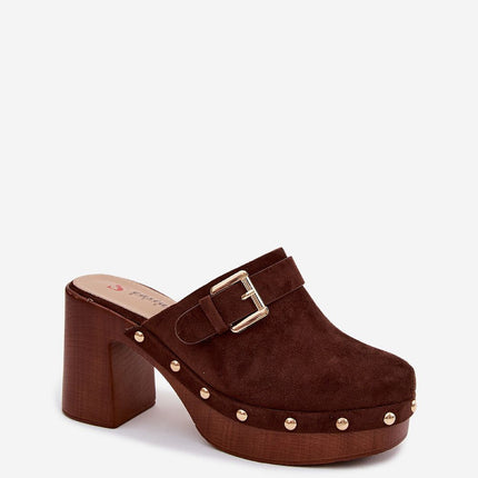  Heeled sandals model 228788 Step in style 