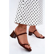 brown / EU 36 | US 5.5