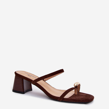  Heeled sandals model 228794 Step in style 