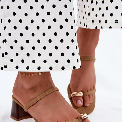  Heeled sandals model 228795 Step in style 