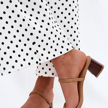  Heeled sandals model 228795 Step in style 