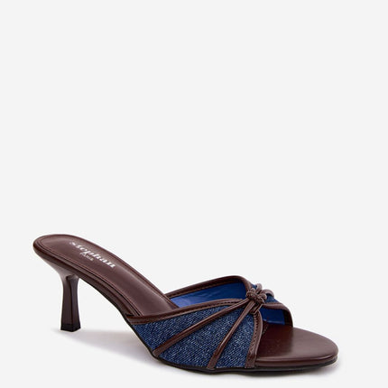  Heeled sandals model 228796 Step in style 