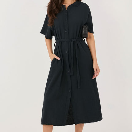 Italy Moda Women's Professional Daydress with Elegant Design and Comfo