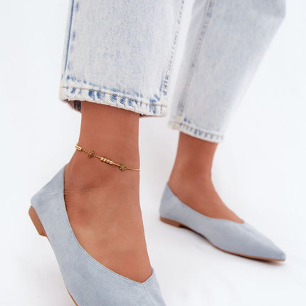Step in Style Professional Ballet Flats with Cushioned Insole & Flexib