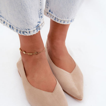 Step in Style Professional Ballet Flats with Cushioned Insole & Flexib