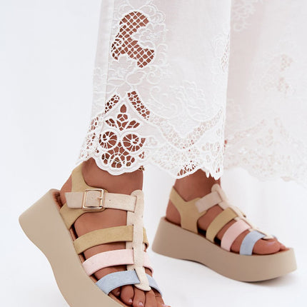 Step in Style Women's Comfortable Platform Sandals with Arch Support