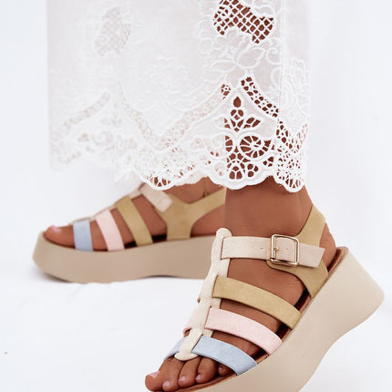 Step in Style Women's Comfortable Platform Sandals with Arch Support