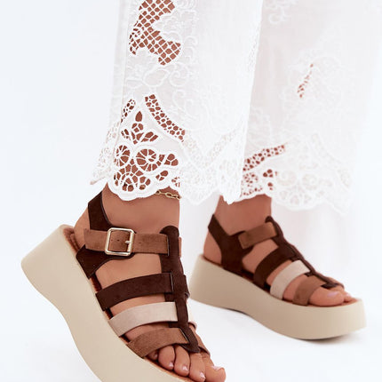 Step in Style Women's Comfortable Platform Sandals with Arch Support