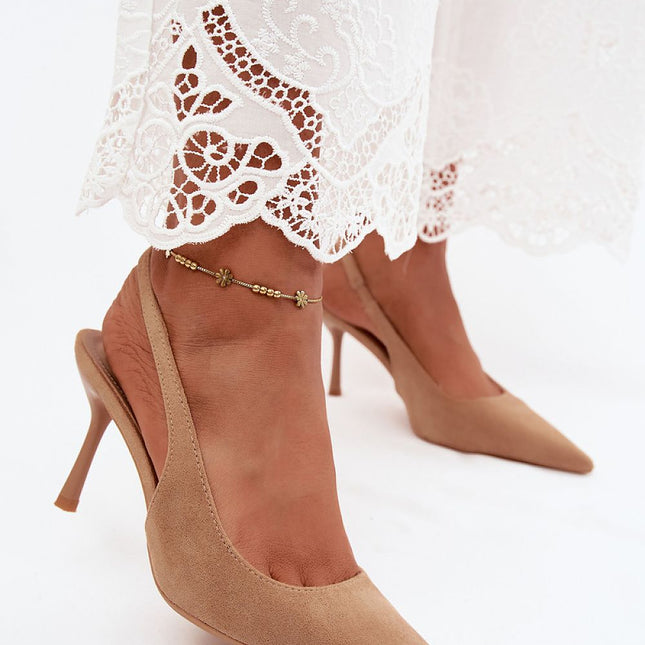 Step in Style Women's Heel Sandals - Comfortable & Stylish Design