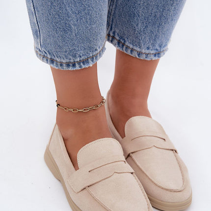 Womens Moccasins Made Of Soft Eco Suede With Classic Cut For Everyday Wear - Très Elite