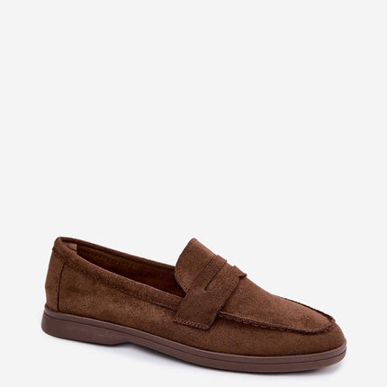 Womens Moccasins Made Of Soft Eco Suede With Classic Cut For Everyday Wear - Très Elite