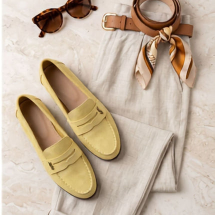 Step in Style Professional Moccasin - Comfortable, Durable Leather Des