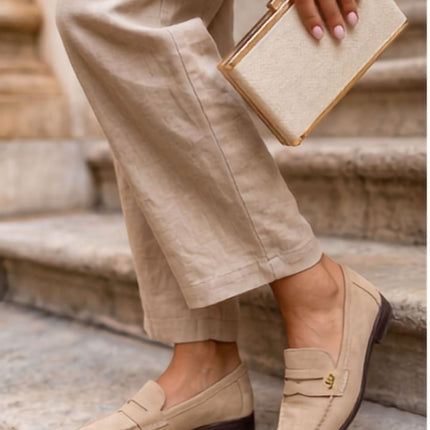 Step in Style Professional Moccasin - Comfortable, Durable Leather Des