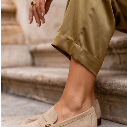 Step in Style Professional Moccasin - Comfortable, Durable Leather Des