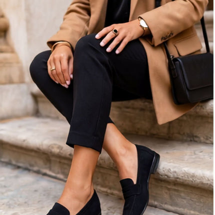 Step in Style Professional Moccasin - Comfortable, Durable Leather Des