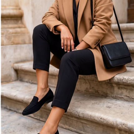 Step in Style Professional Moccasin - Comfortable, Durable Leather Des