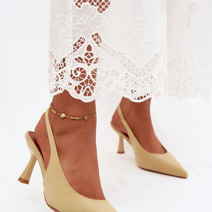 Step in Style Women's Heel Sandals - Comfortable Fit & Elegant Design