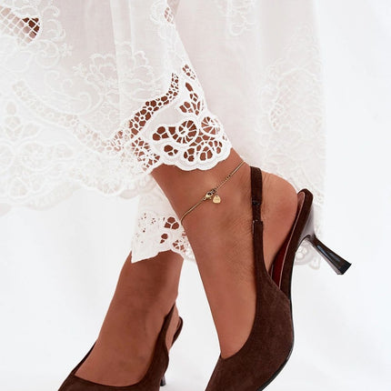 Step in Style Women's Heel Sandals - Comfortable Fit & Elegant Design