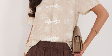  Short sleeve shirt model 229099 Factory Price 