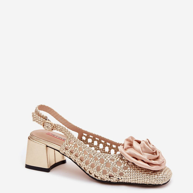 Step in Style Women's Heel Sandals - Comfortable, Elegant Design