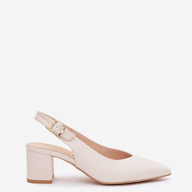 Step in Style Professional Heel Sandals with Comfort Cushioning
