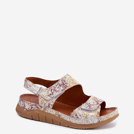 Step in Style Women's Platform Sandals with Cushioned Footbed and Adju